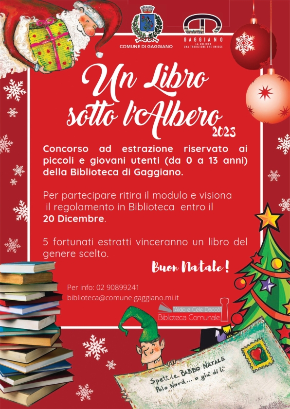 Un libro sotto l'albero