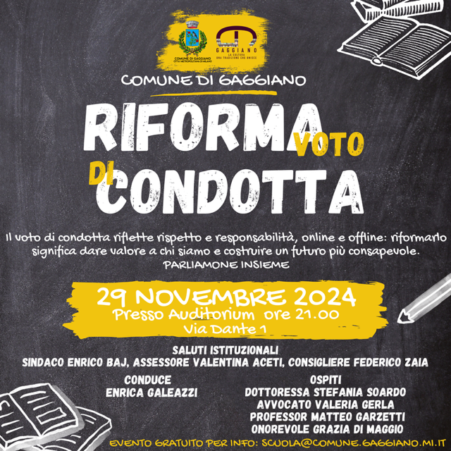 Riforma Voto in Condotta 