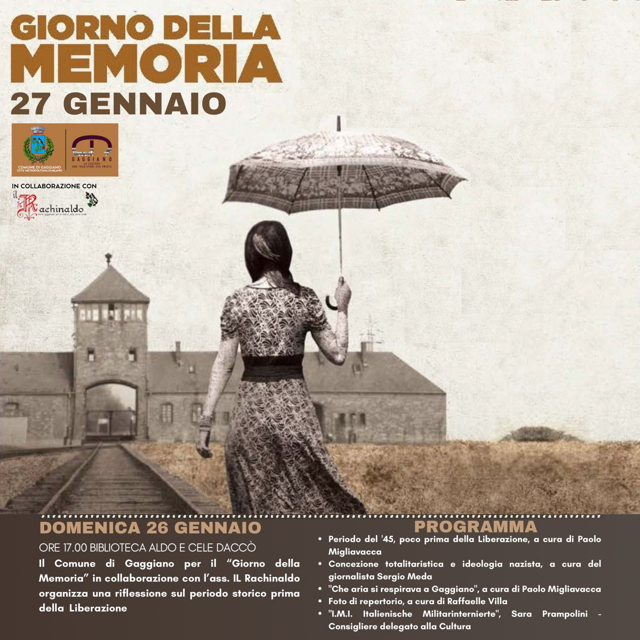 Giorno della Memoria - 27 gennaio