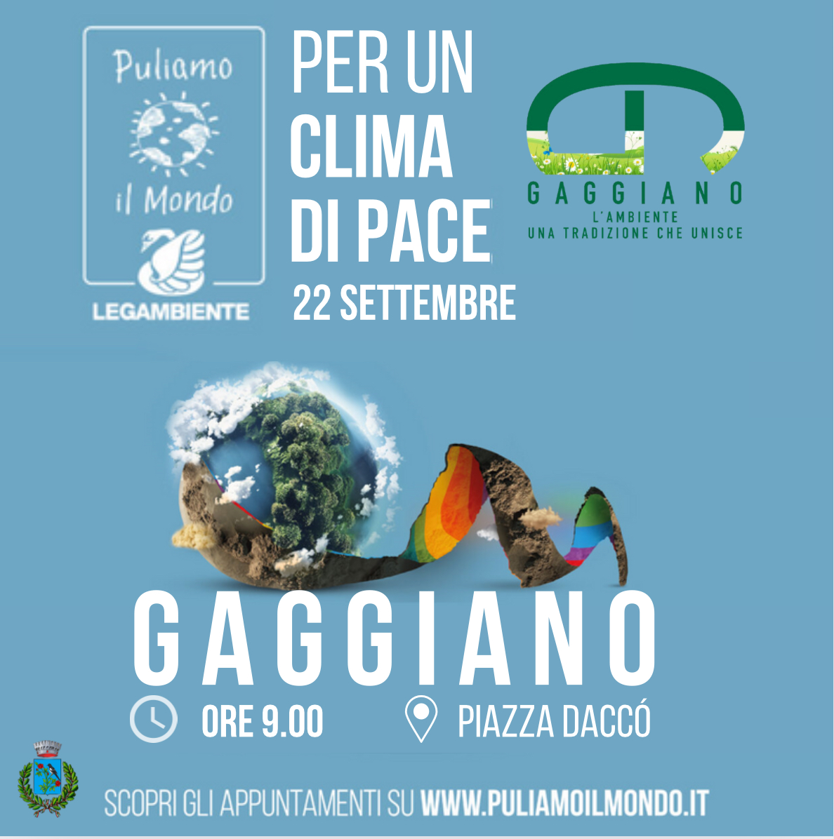 Puliamo il MONDO - Per un Clima di Pace