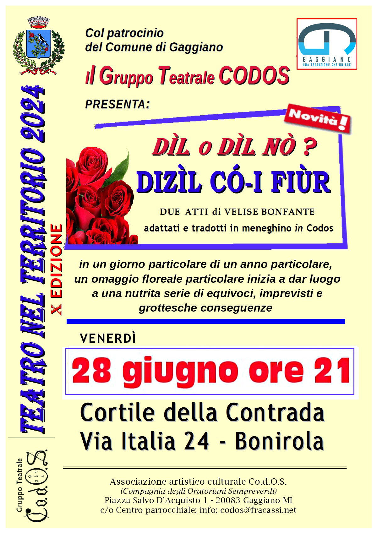 Dìl o Dìl nò? DizìL Có- I Fiùr - 28 giugno 