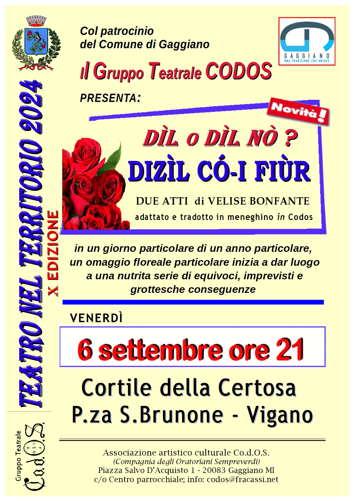 Dìl o Dìl nò? DizìL Có- I Fiùr 6 settembre