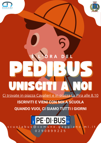 Unisciti al Pedibus! 